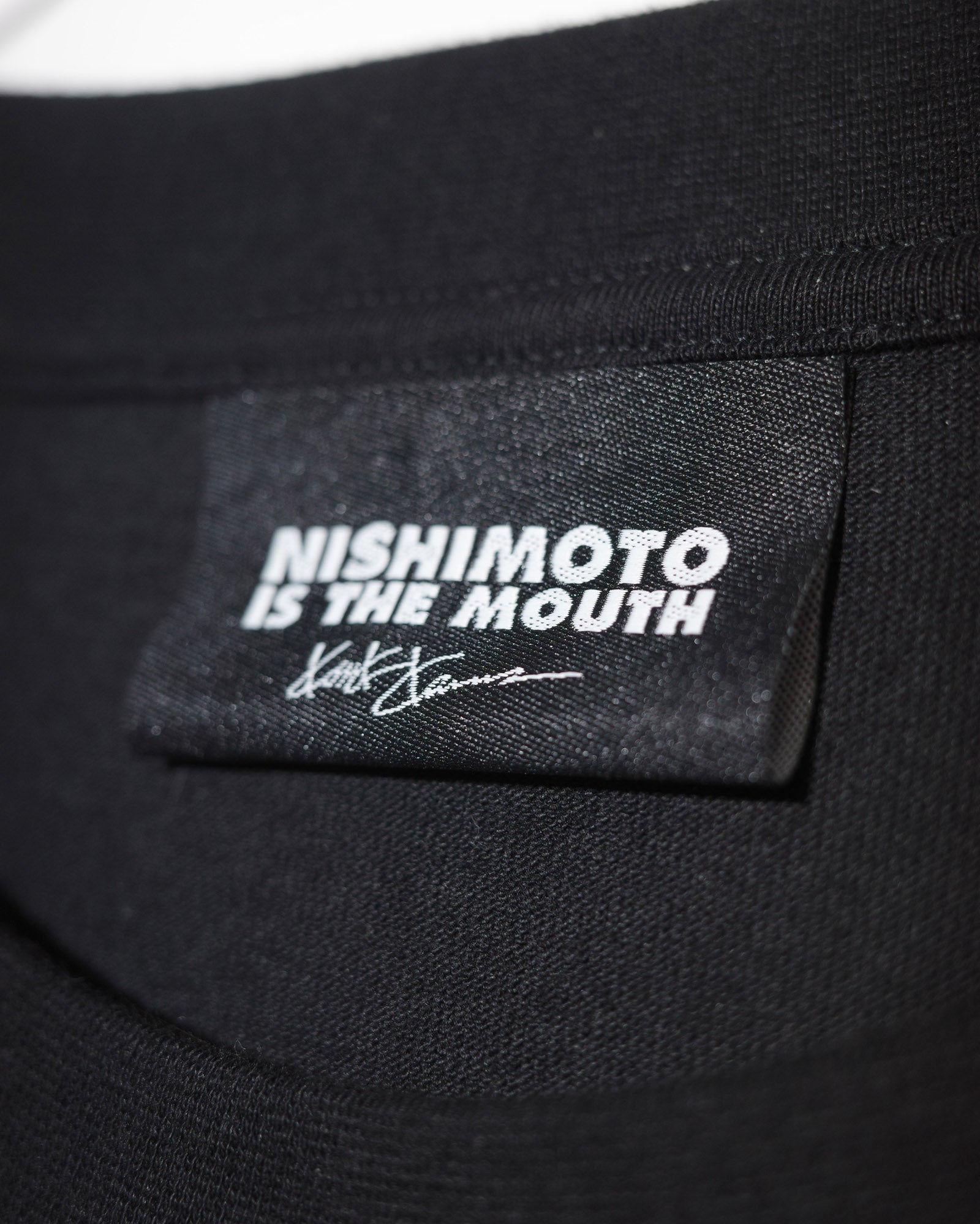 NISHIMOTO IS THE MOUTH/ Kosuke Kawamura S/S TEE NIMKK-L11 BLACK