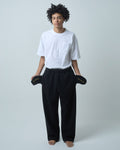 BOKUNOU COMMON NO MONEY WIDE SWEATPANTS BNCM-104P BLACK