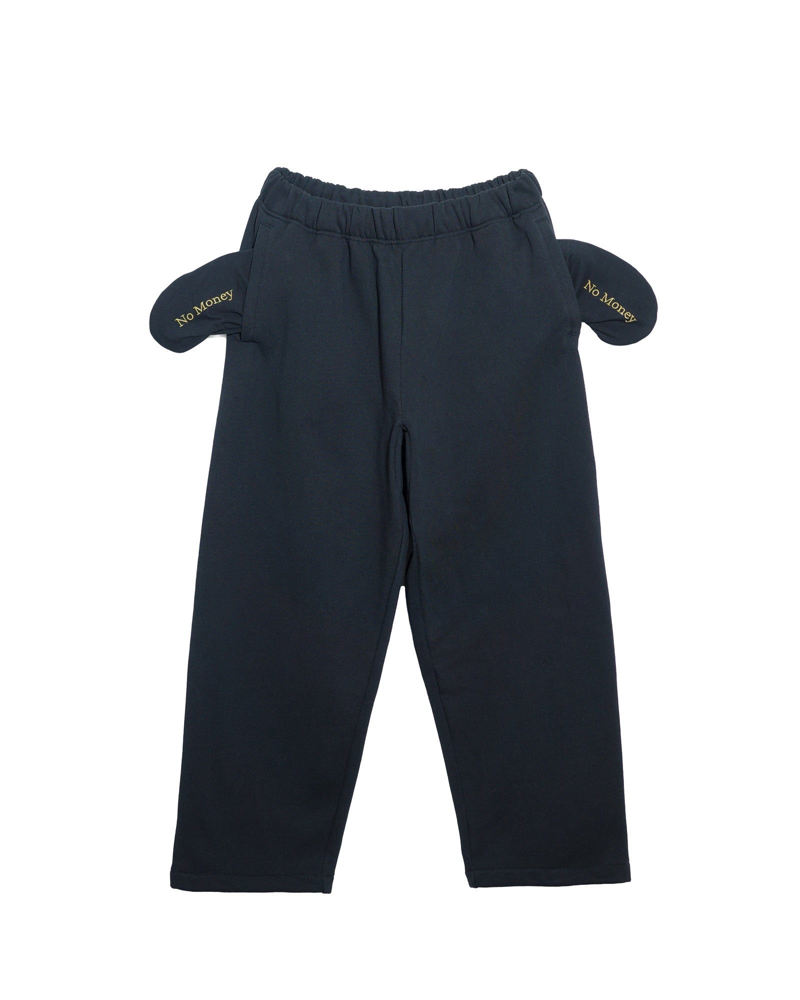 BOKUNOU COMMON NO MONEY WIDE SWEATPANTS BNCM-104P BLACK