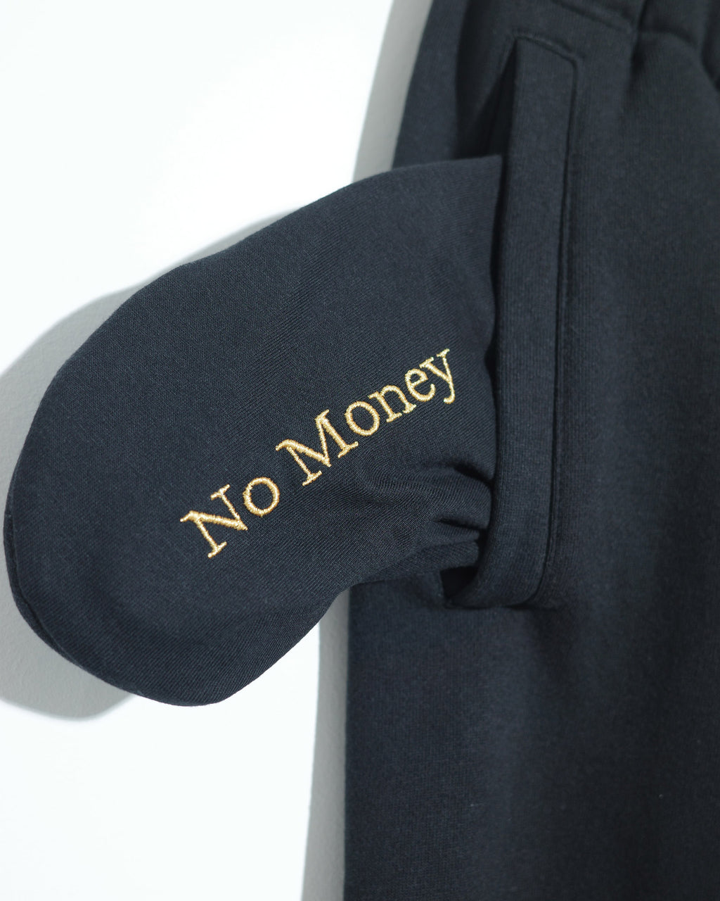 BOKUNOU COMMON NO MONEY WIDE SWEATPANTS BNCM-104P BLACK