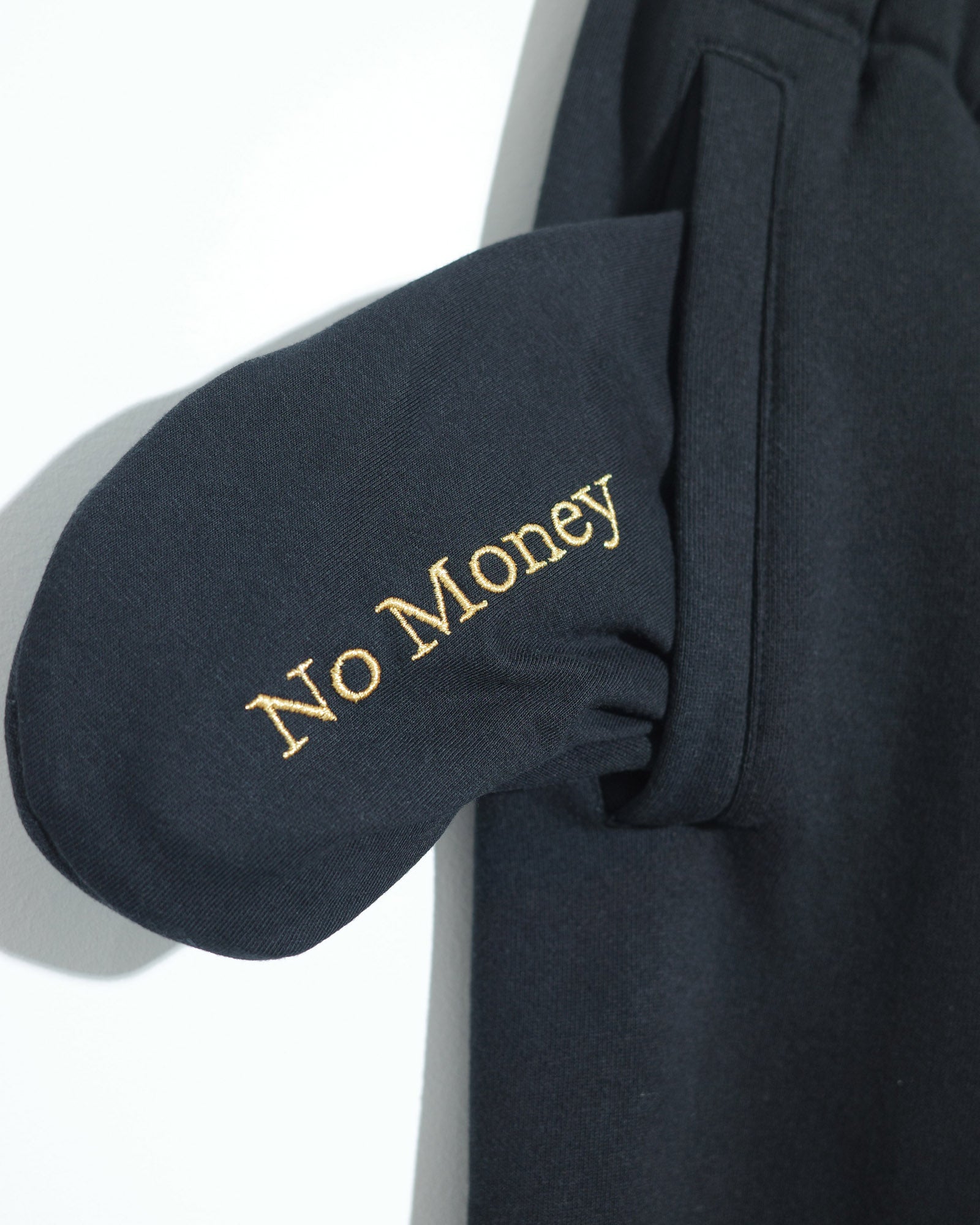 BOKUNOU COMMON NO MONEY WIDE SWEATPANTS BNCM-104P BLACK