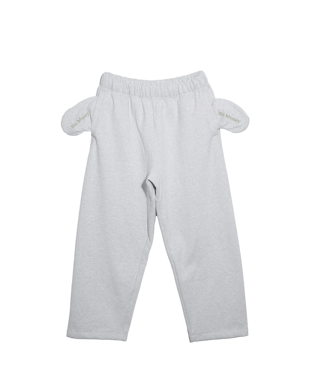 BOKUNOU COMMON NO MONEY WIDE SWEATPANTS BNCM-104P LIGHT HEATHER GREY