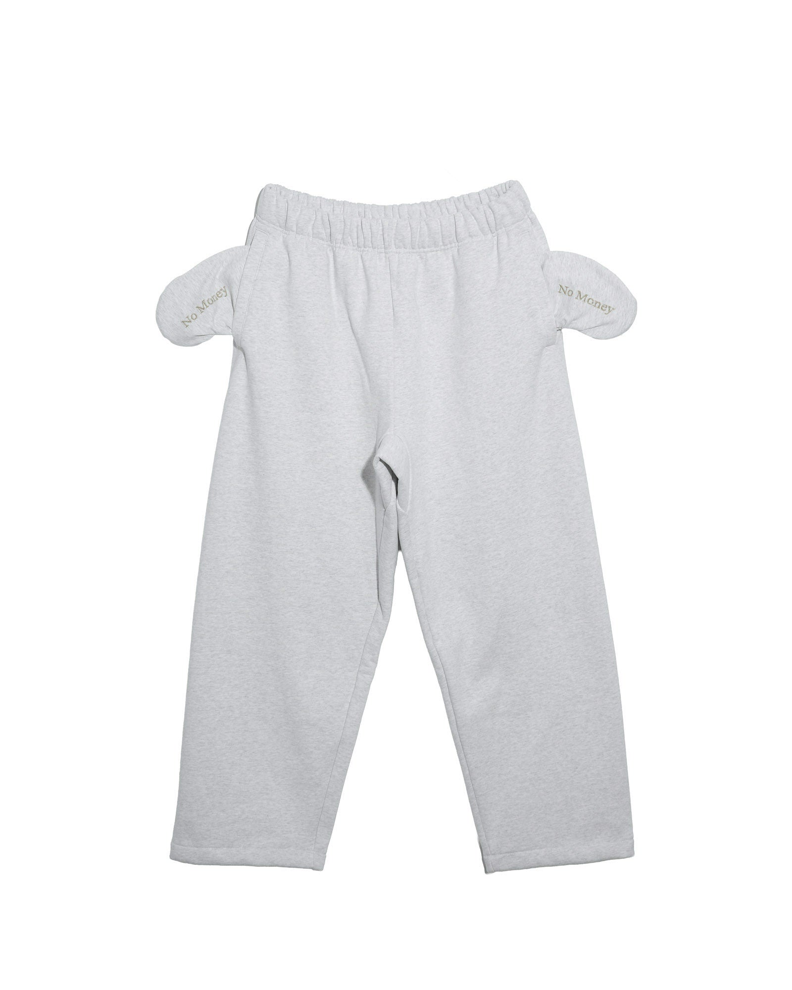 BOKUNOU COMMON NO MONEY WIDE SWEATPANTS BNCM-104P LIGHT HEATHER GREY