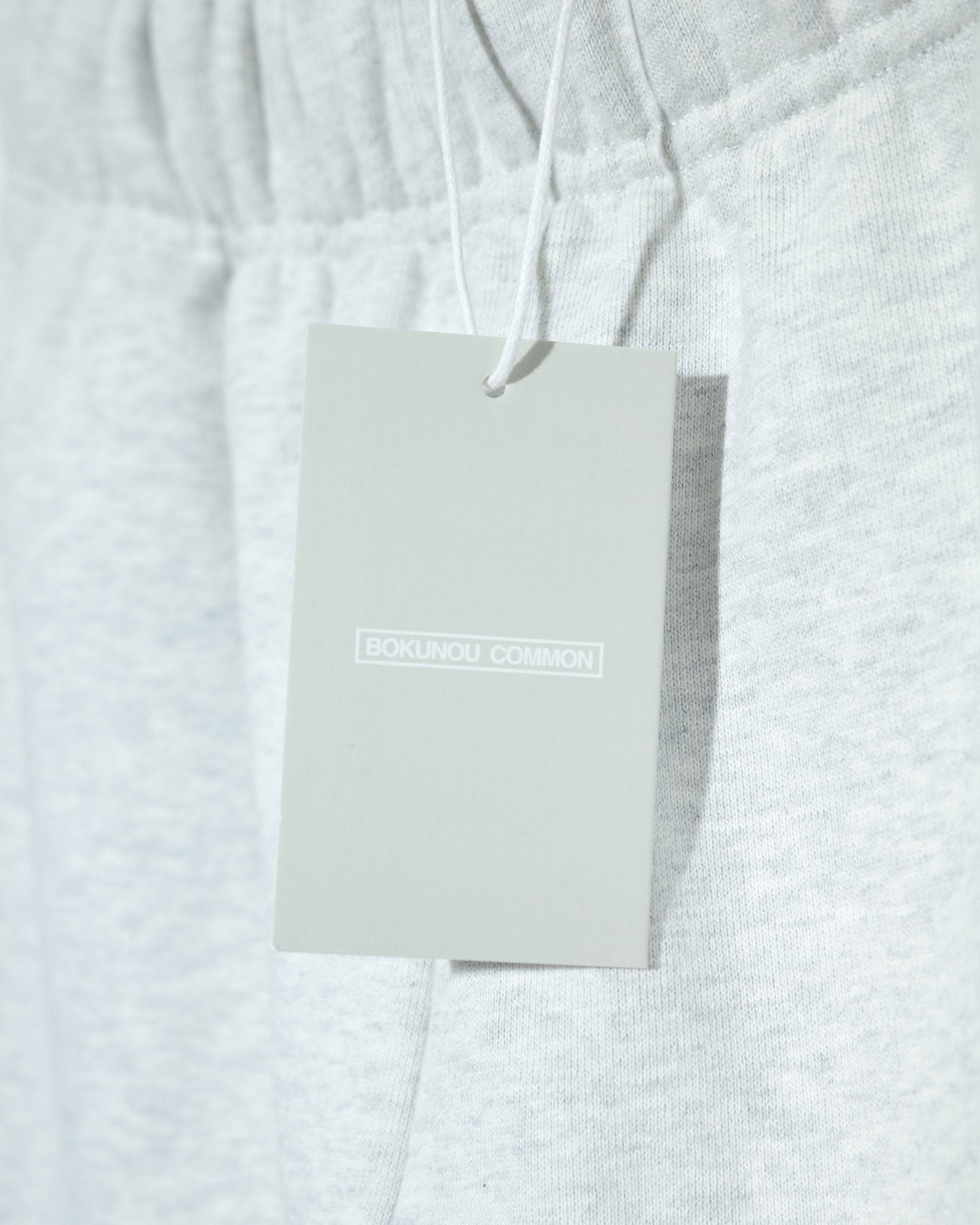 BOKUNOU COMMON NO MONEY WIDE SWEATPANTS BNCM-104P LIGHT HEATHER GREY