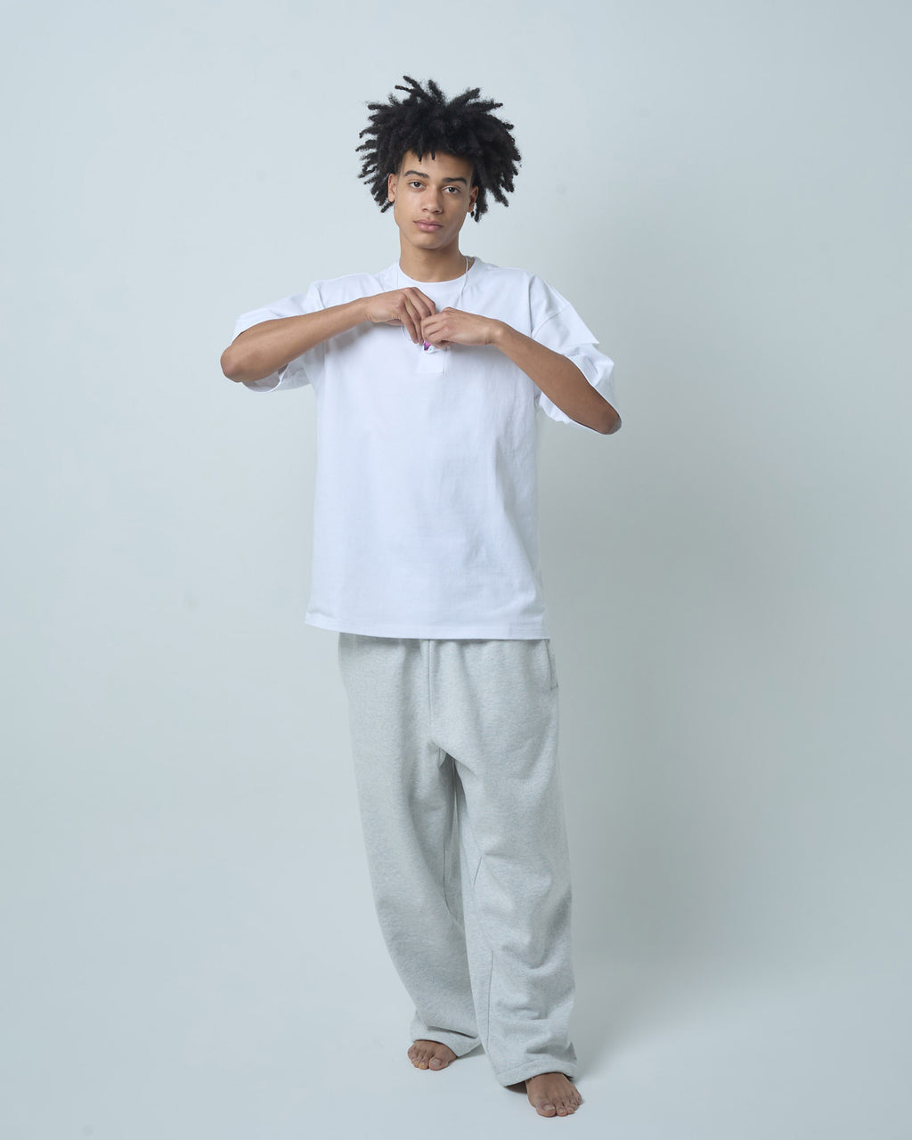 BOKUNOU COMMON OMAMORI POCKET S/S TEE BNCM-101T WHITE