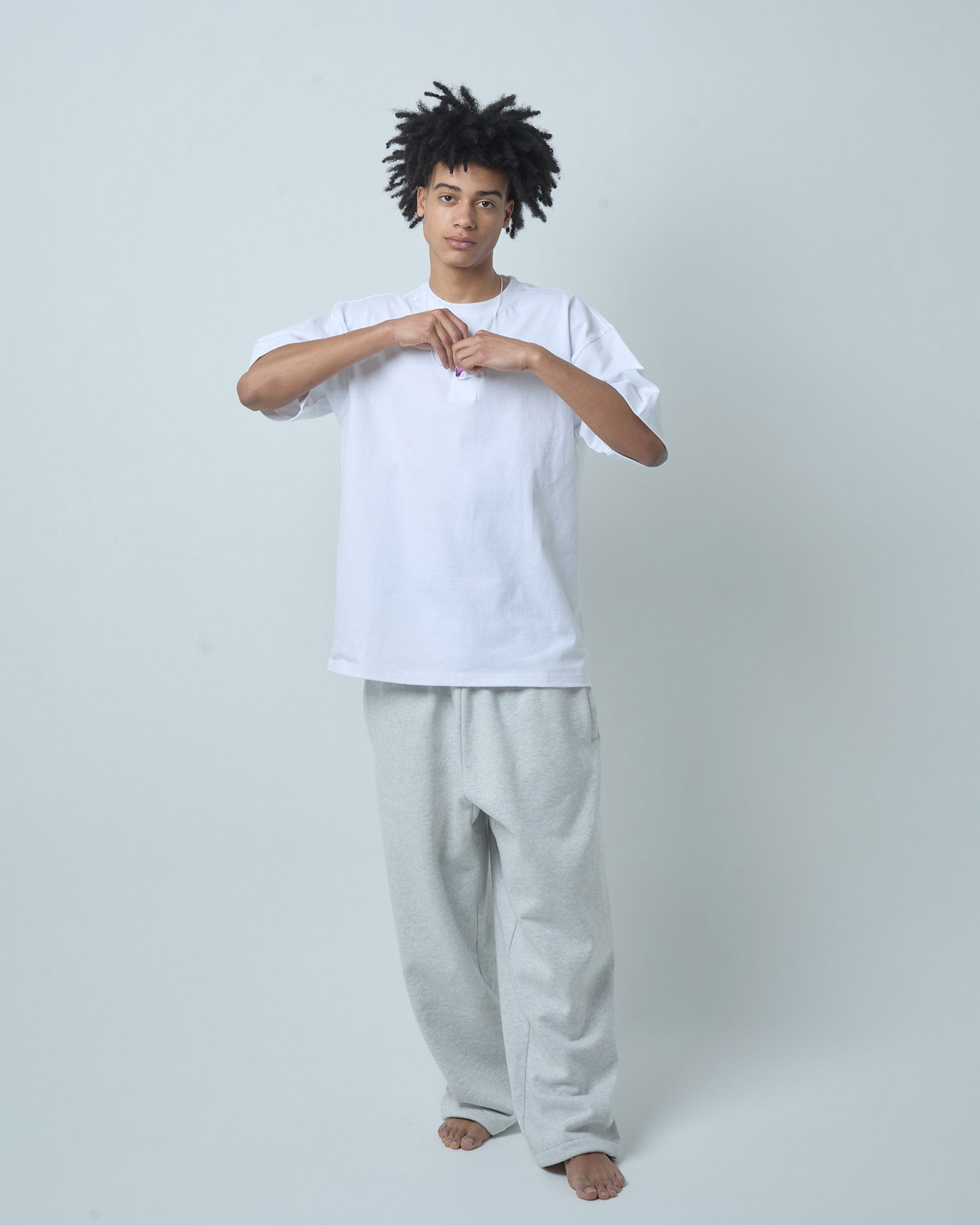 BOKUNOU COMMON OMAMORI POCKET S/S TEE BNCM-101T WHITE