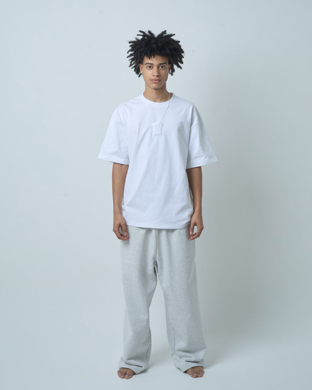 BOKUNOU COMMON OMAMORI POCKET S/S TEE BNCM-101T WHITE
