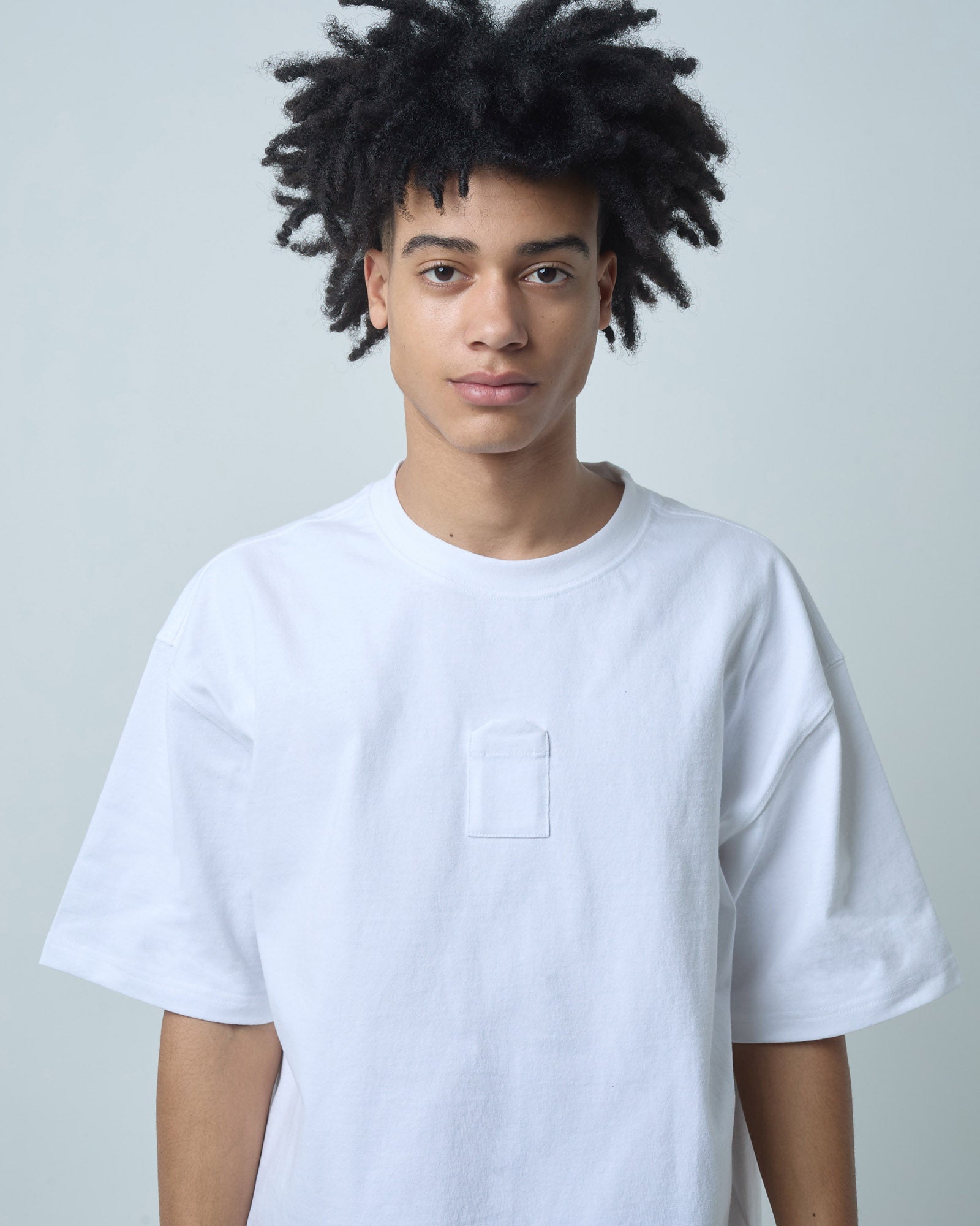 BOKUNOU COMMON OMAMORI POCKET S/S TEE BNCM-101T WHITE