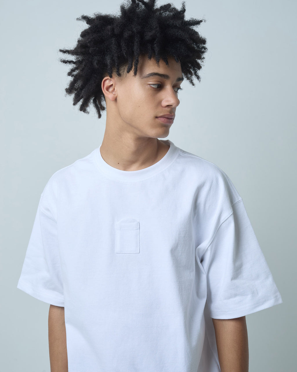 BOKUNOU COMMON OMAMORI POCKET S/S TEE BNCM-101T WHITE