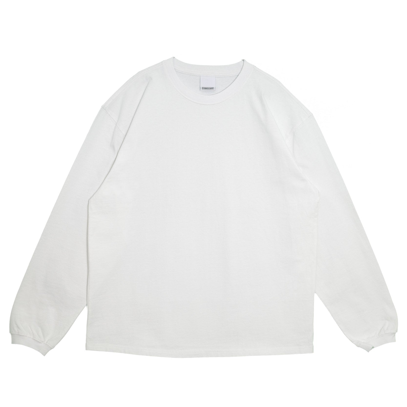 COMMON BASE L/S TEE CB-B02 WHITE
