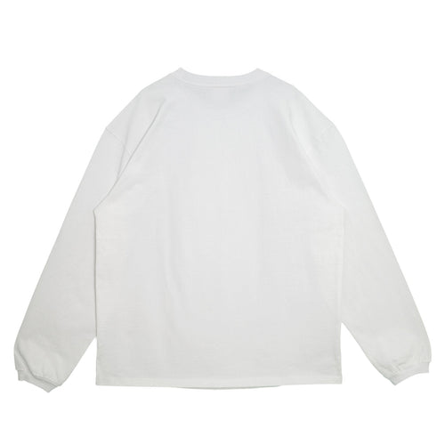 COMMON BASE L/S TEE CB-B02 WHITE