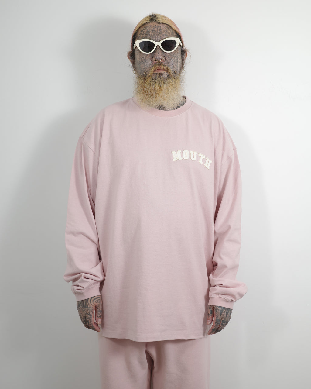 NISHIMOTO IS THE MOUTH S/S TEE NIM-SP32OP SMOKE PINK