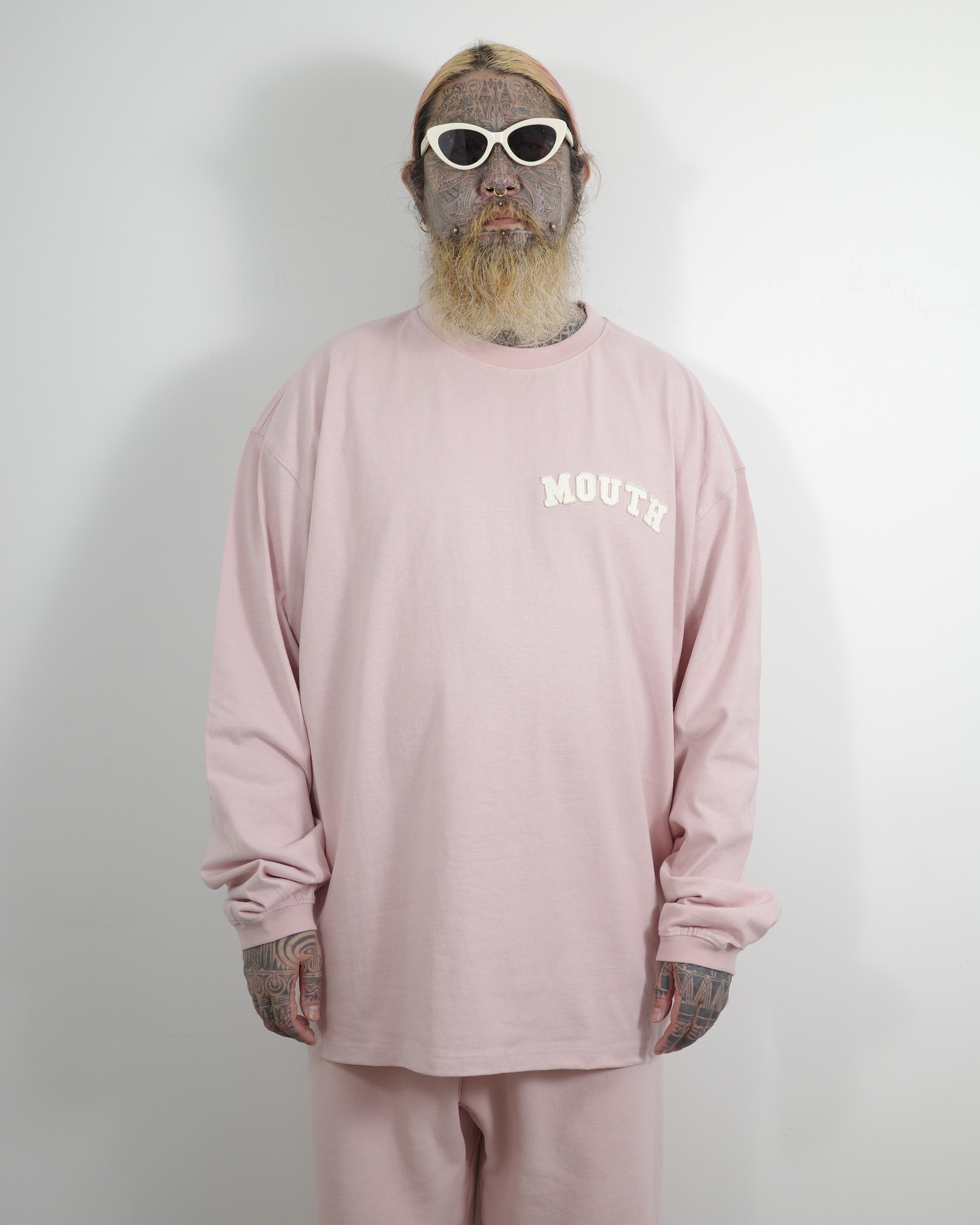 NISHIMOTO IS THE MOUTH S/S TEE NIM-SP32OP SMOKE PINK