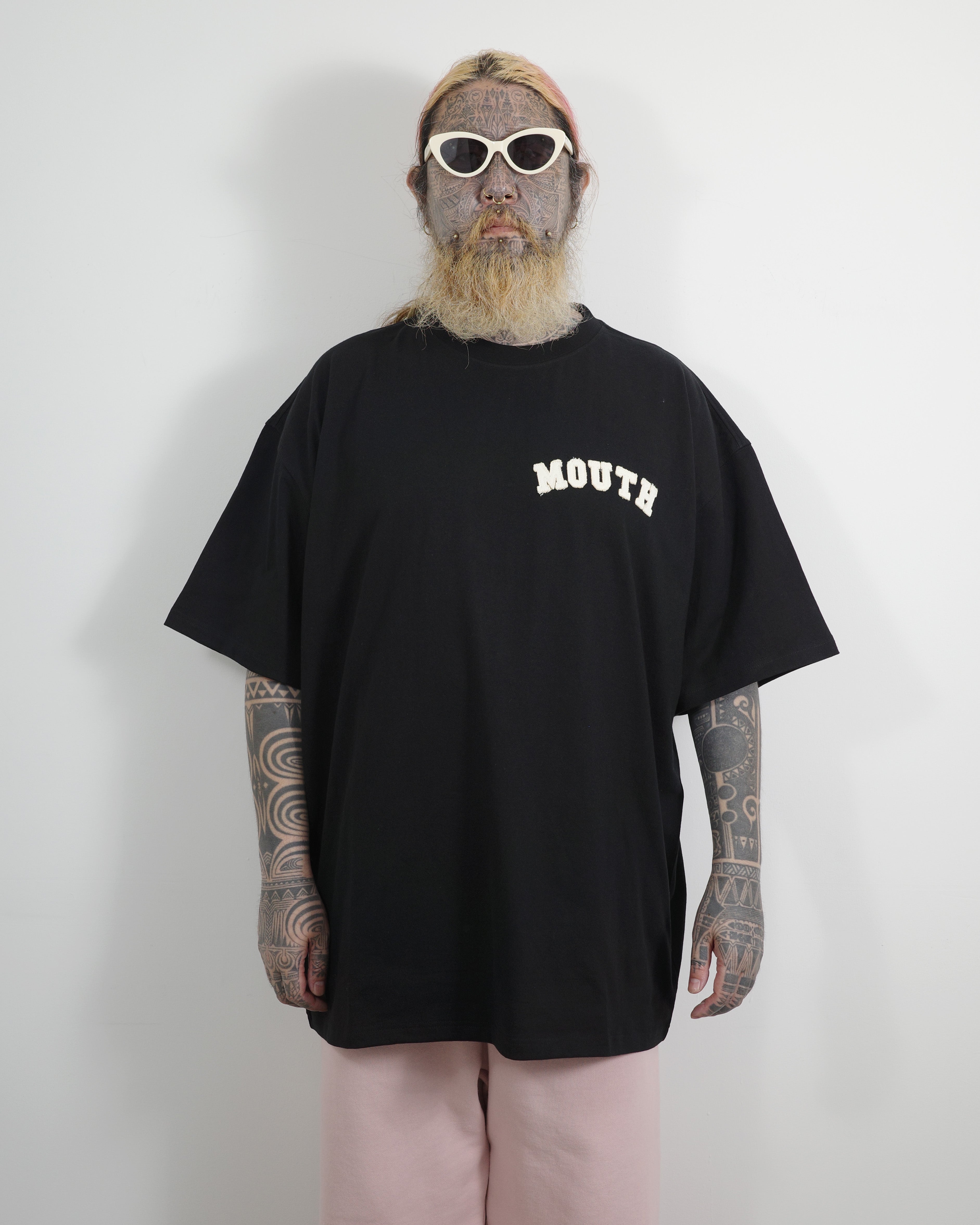 NISHIMOTO IS THE MOUTH S/S TEE NIM-SP31OP BLACK