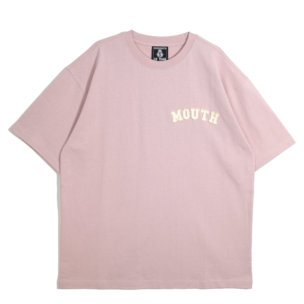 NISHIMOTO IS THE MOUTH S/S TEE NIM-SP31OP SMOKE PINK