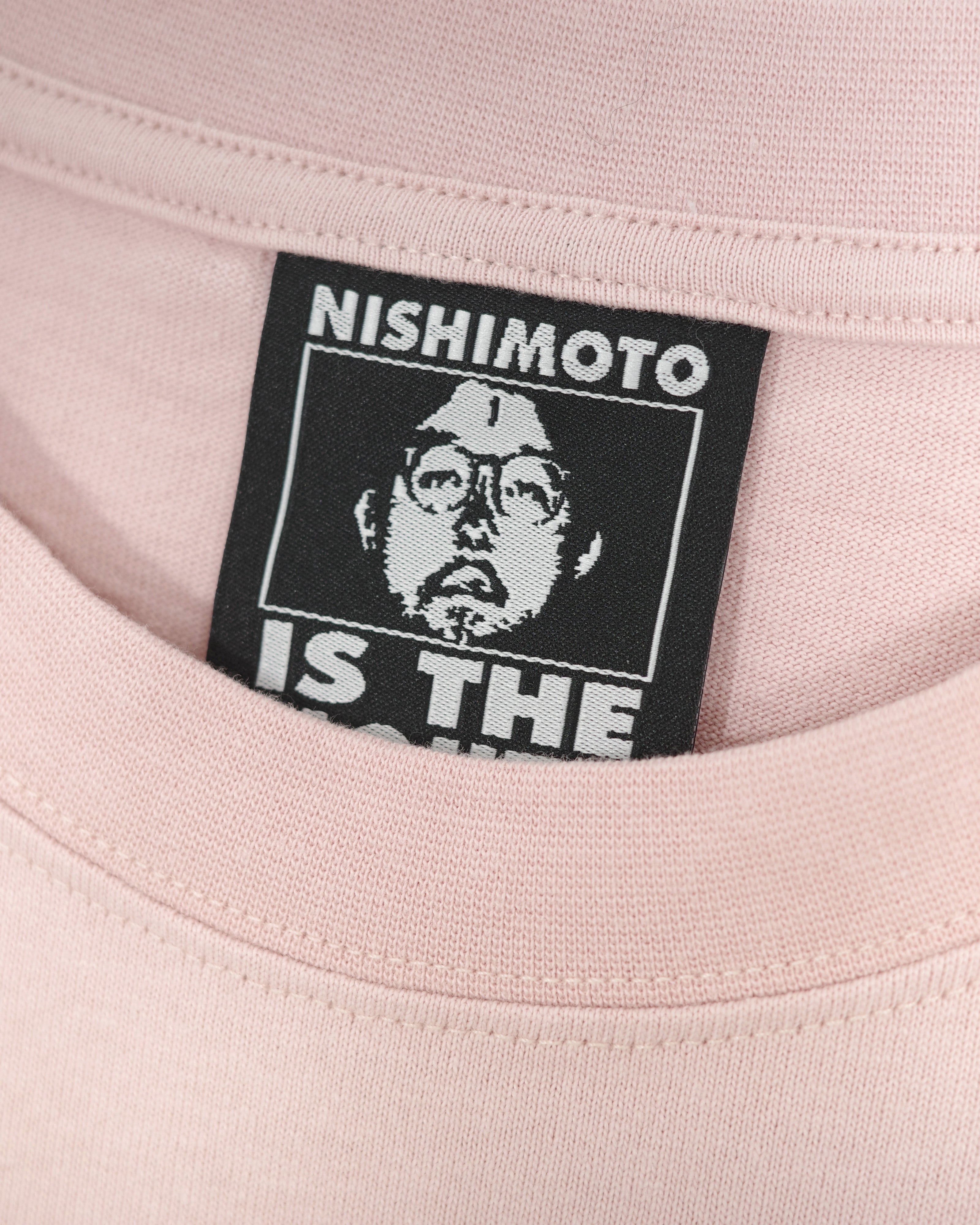 NISHIMOTO IS THE MOUTH S/S TEE NIM-SP31OP SMOKE PINK