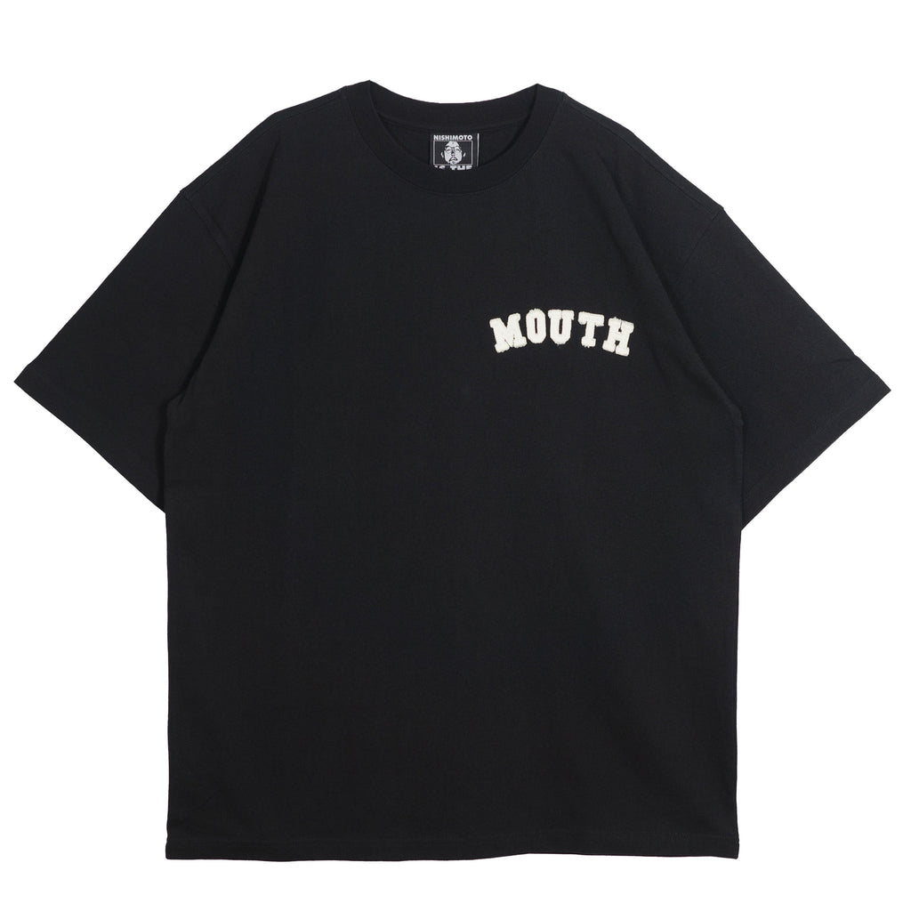 NISHIMOTO IS THE MOUTH S/S TEE NIM-SP31OP BLACK