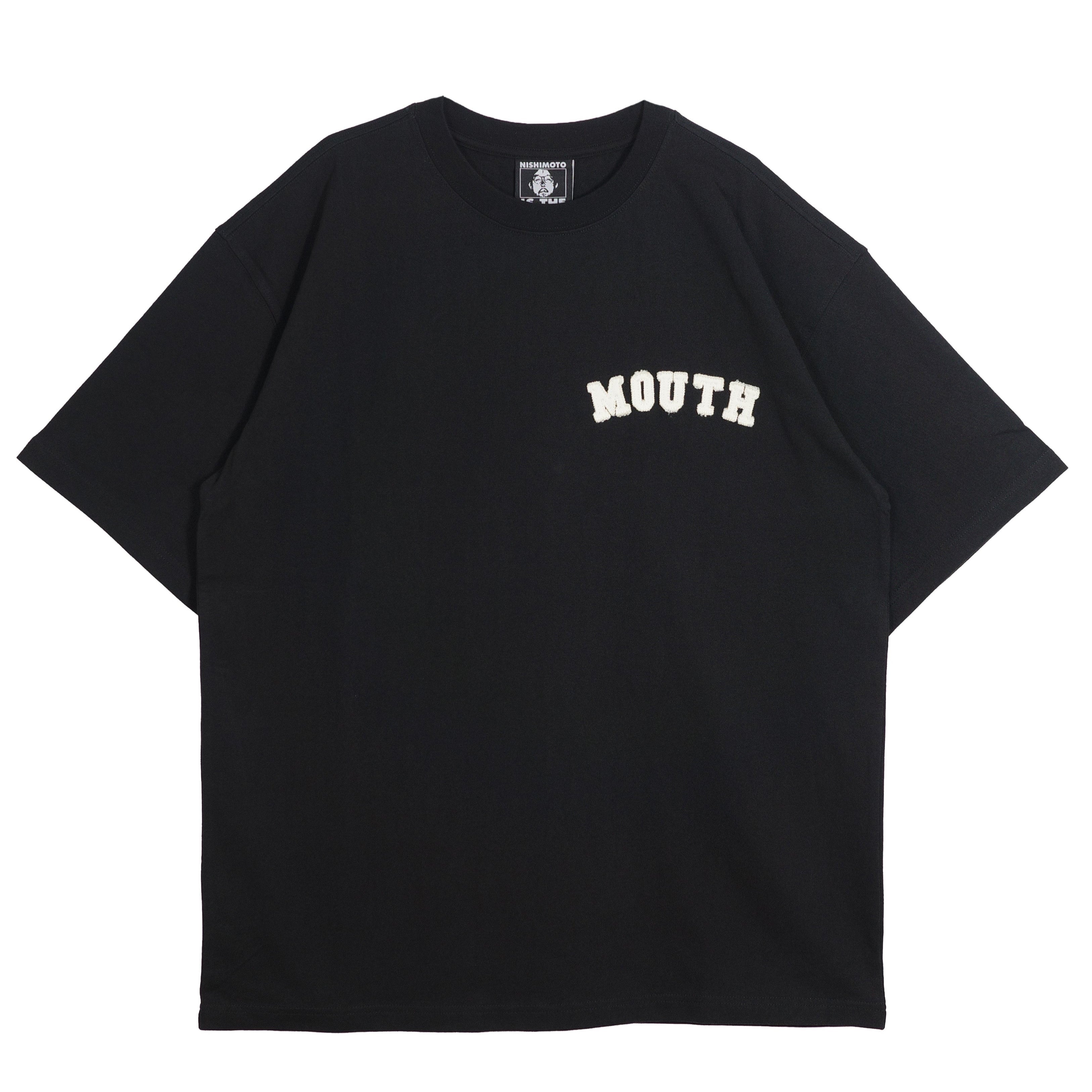 NISHIMOTO IS THE MOUTH S/S TEE NIM-SP31OP BLACK