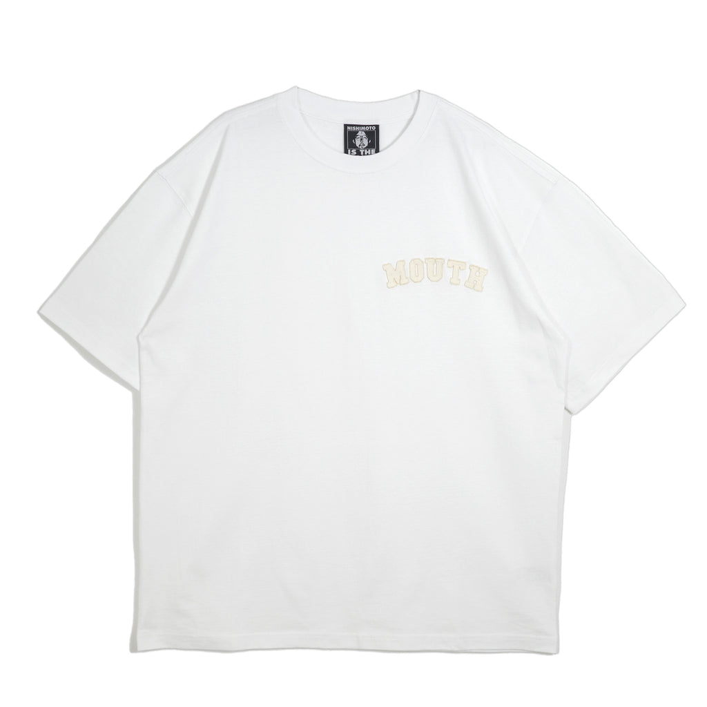 NISHIMOTO IS THE MOUTH S/S TEE NIM-SP31OP WHITE
