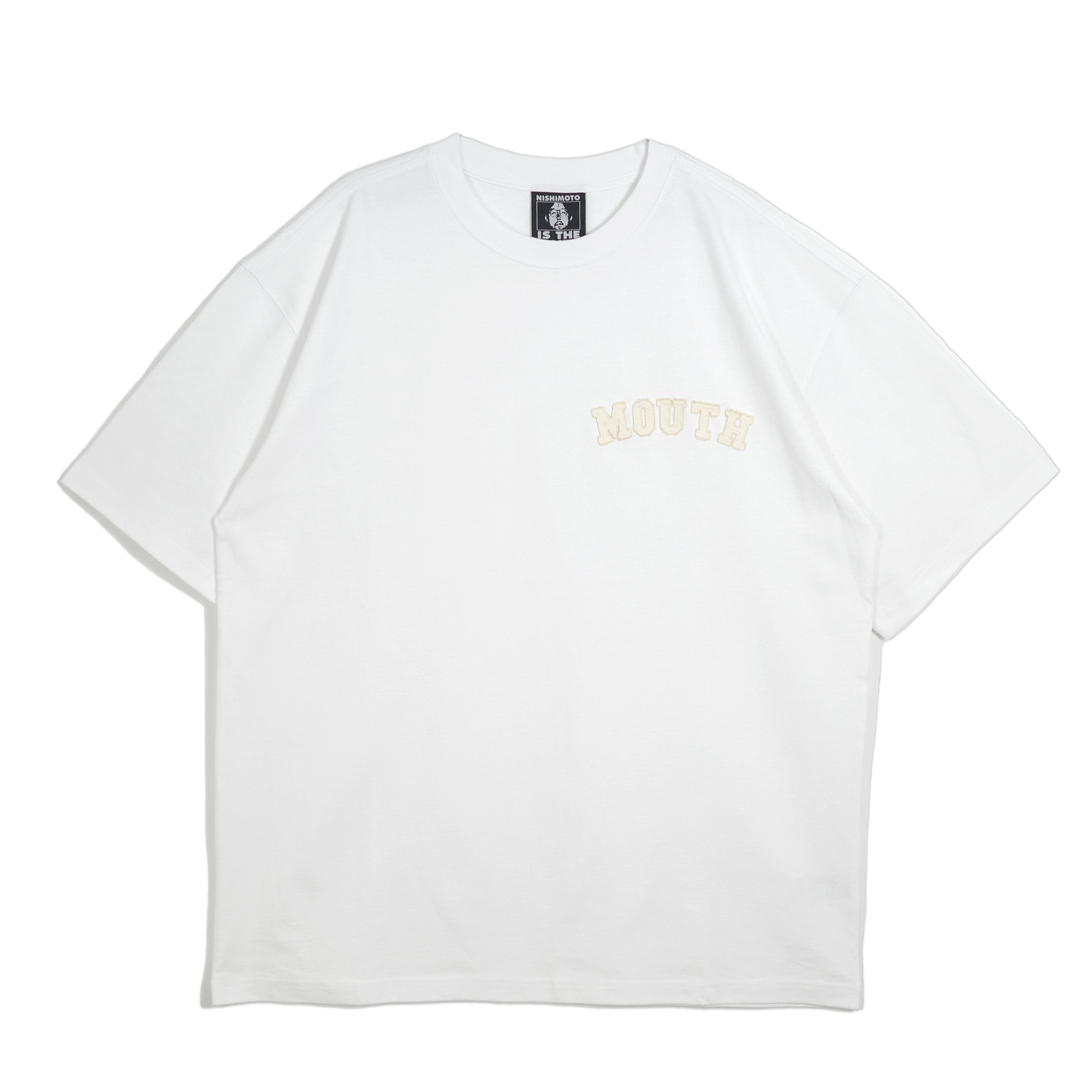 NISHIMOTO IS THE MOUTH S/S TEE NIM-SP31OP WHITE