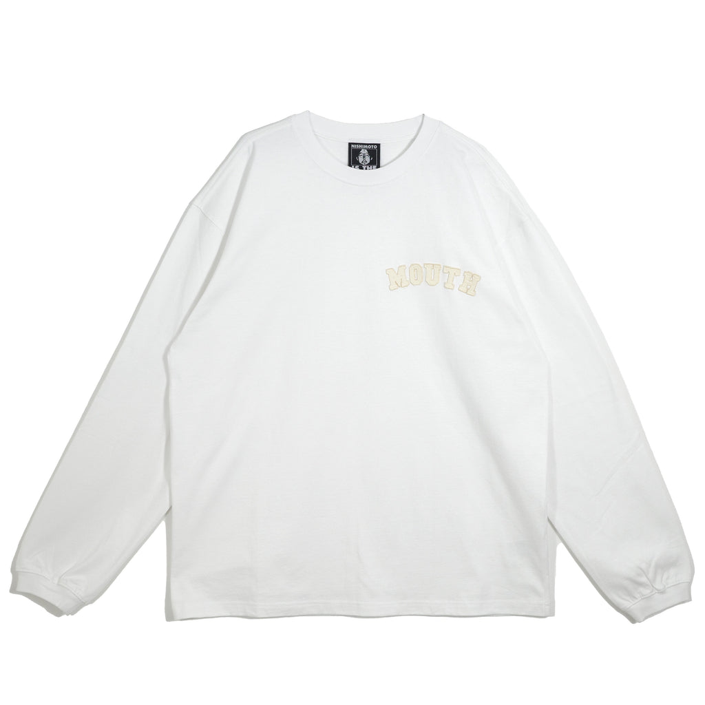 NISHIMOTO IS THE MOUTH S/S TEE NIM-SP32OP WHITE