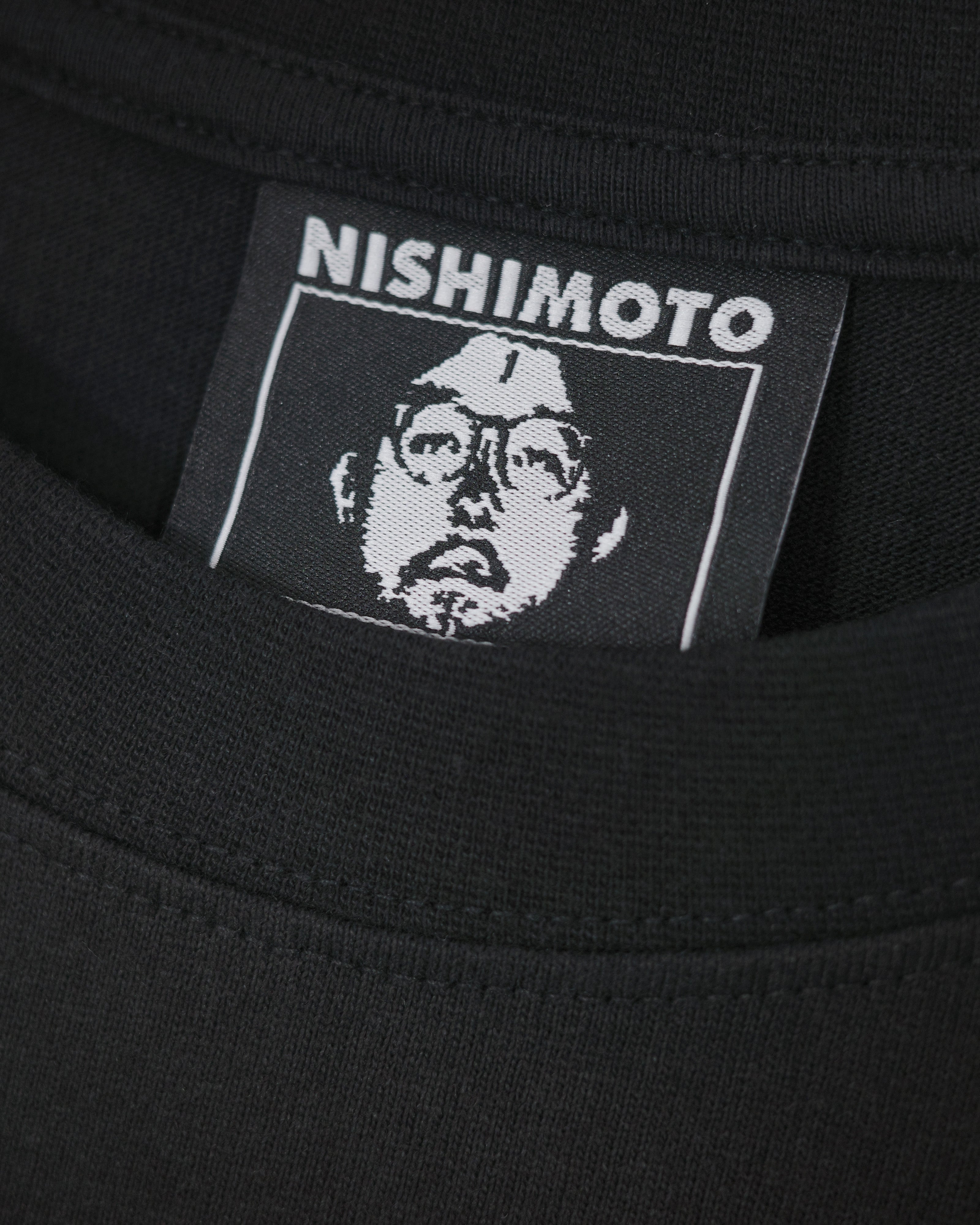 NISHIMOTO IS THE MOUTH S/S TEE NIM-SP02C BLACK/WHITE