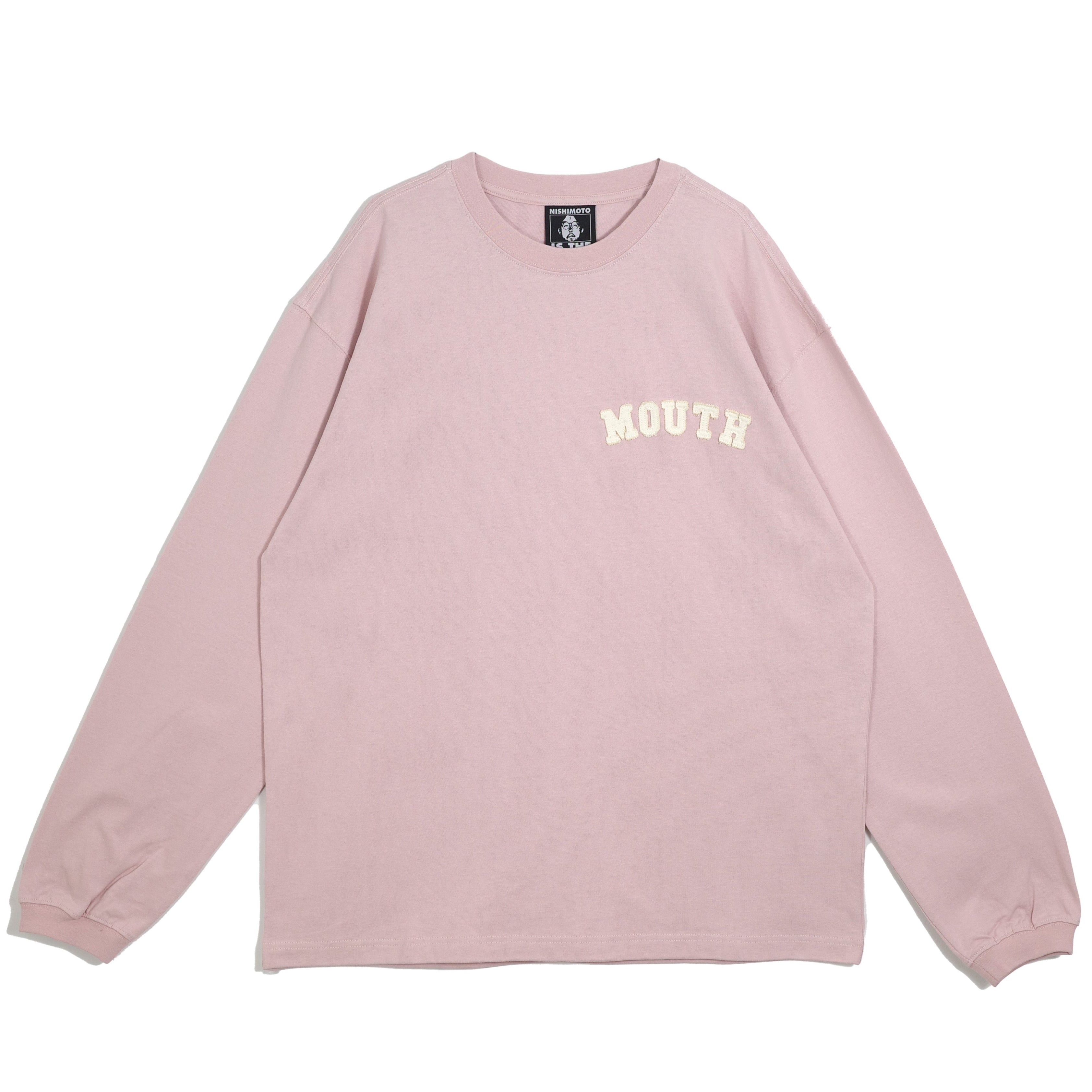 NISHIMOTO IS THE MOUTH S/S TEE NIM-SP32OP SMOKE PINK