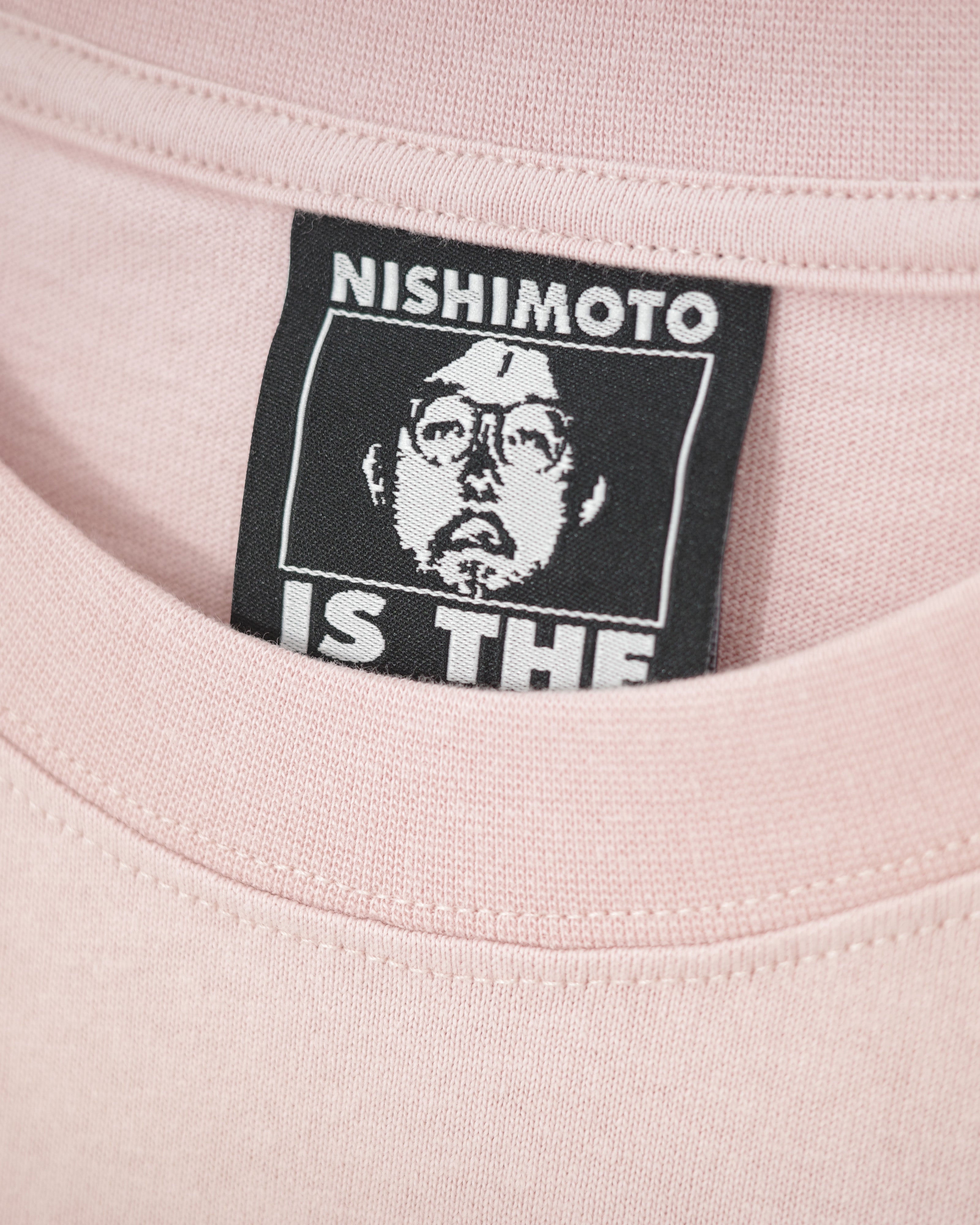 NISHIMOTO IS THE MOUTH S/S TEE NIM-SP32OP SMOKE PINK
