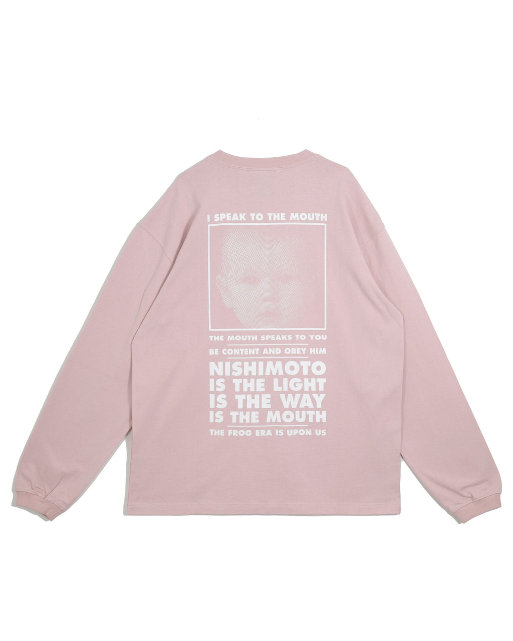 NISHIMOTO IS THE MOUTH S/S TEE NIM-SP02C SMOKE PINK