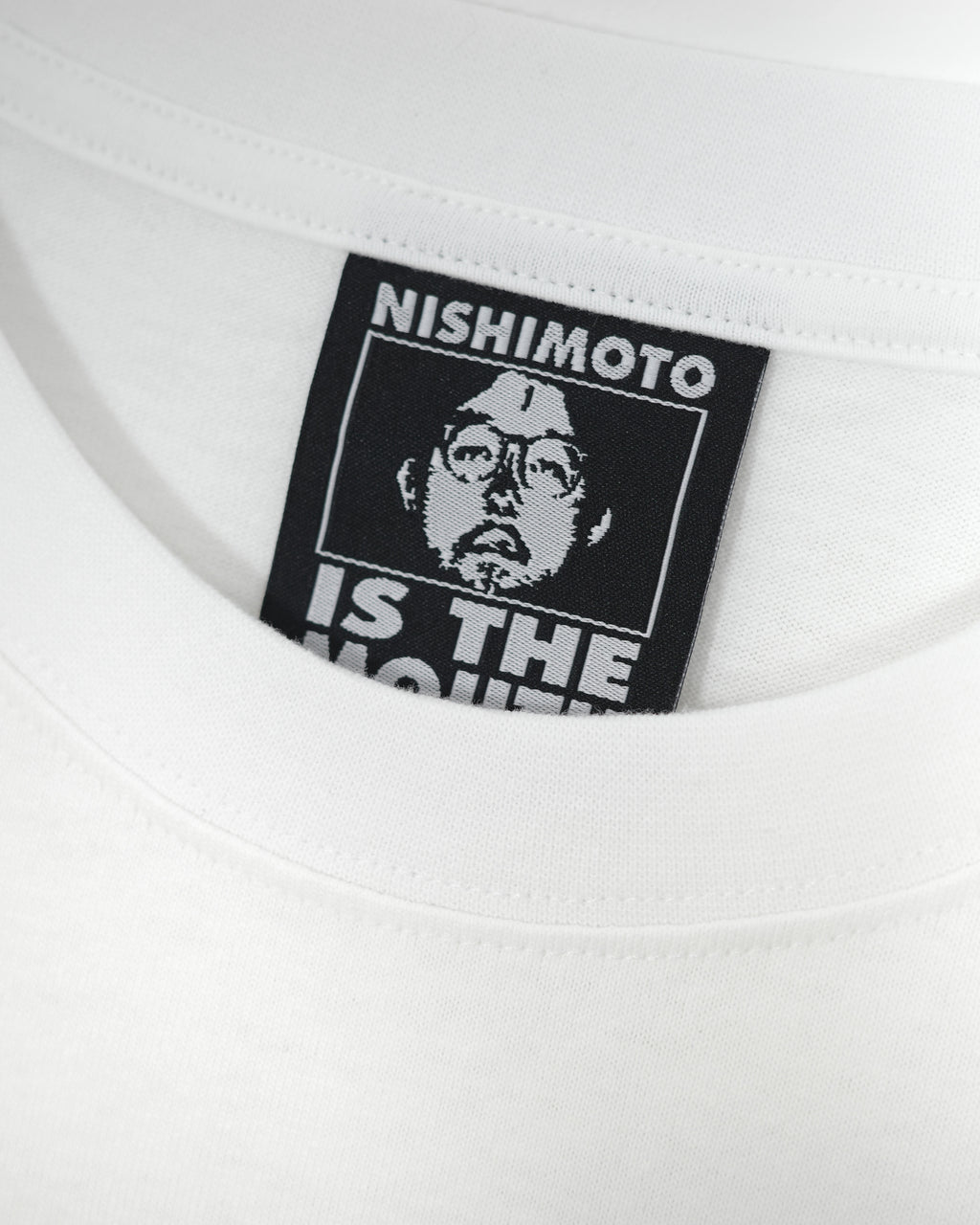 NISHIMOTO IS THE MOUTH S/S TEE NIM-SP02C WHITE/BLACK
