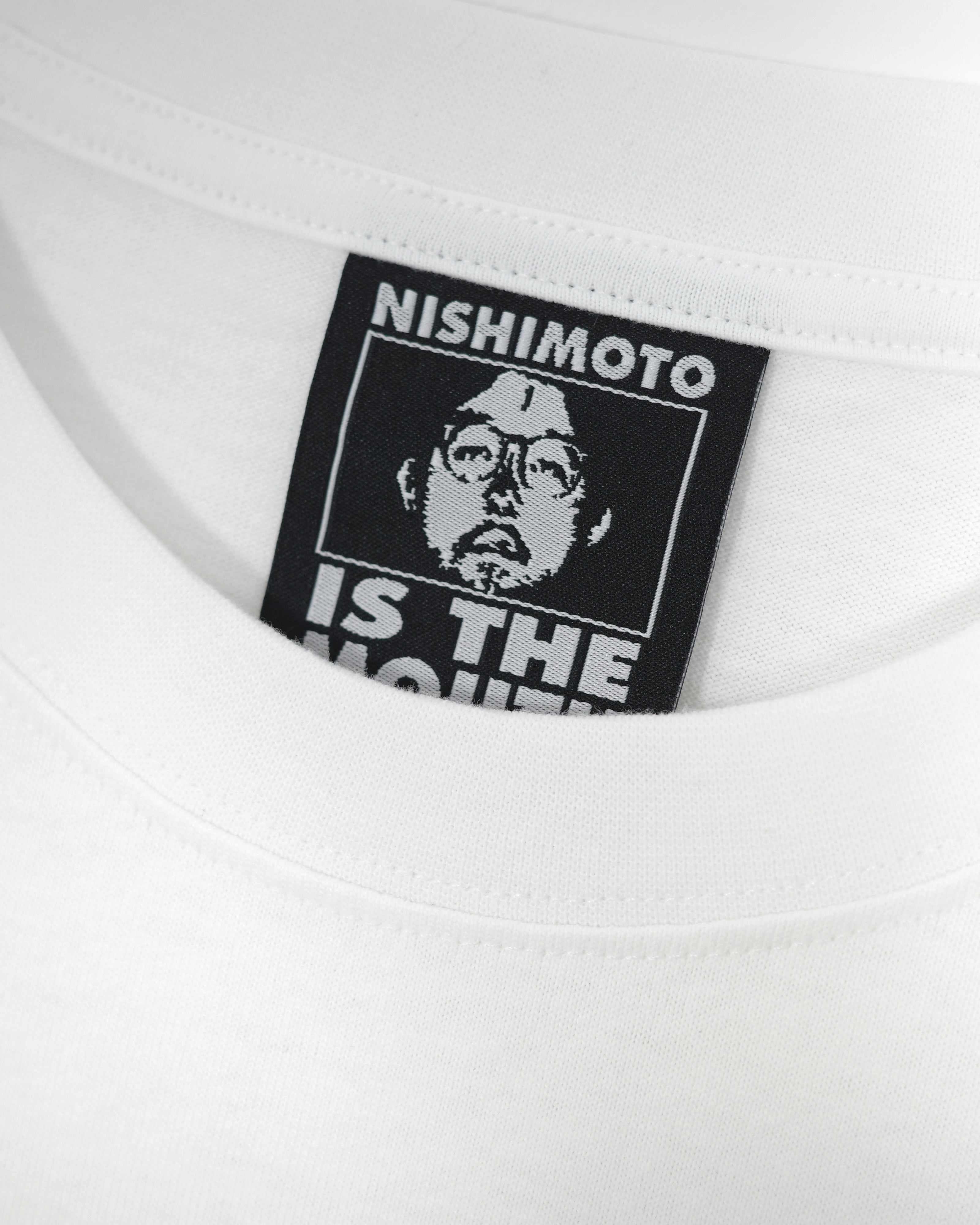 NISHIMOTO IS THE MOUTH S/S TEE NIM-SP02C WHITE/BLACK