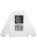 NISHIMOTO IS THE MOUTH S/S TEE NIM-SP02C WHITE/BLACK