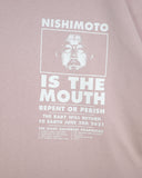 NISHIMOTO IS THE MOUTH S/S TEE NIM-SP01C SMOKE PINK