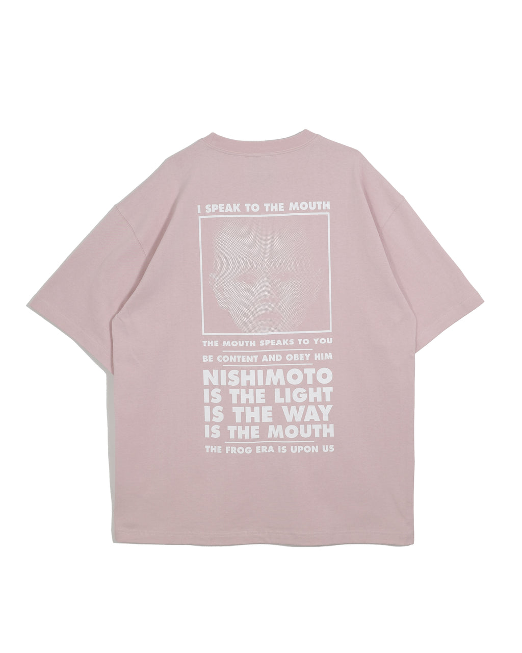 NISHIMOTO IS THE MOUTH S/S TEE NIM-SP01C SMOKE PINK
