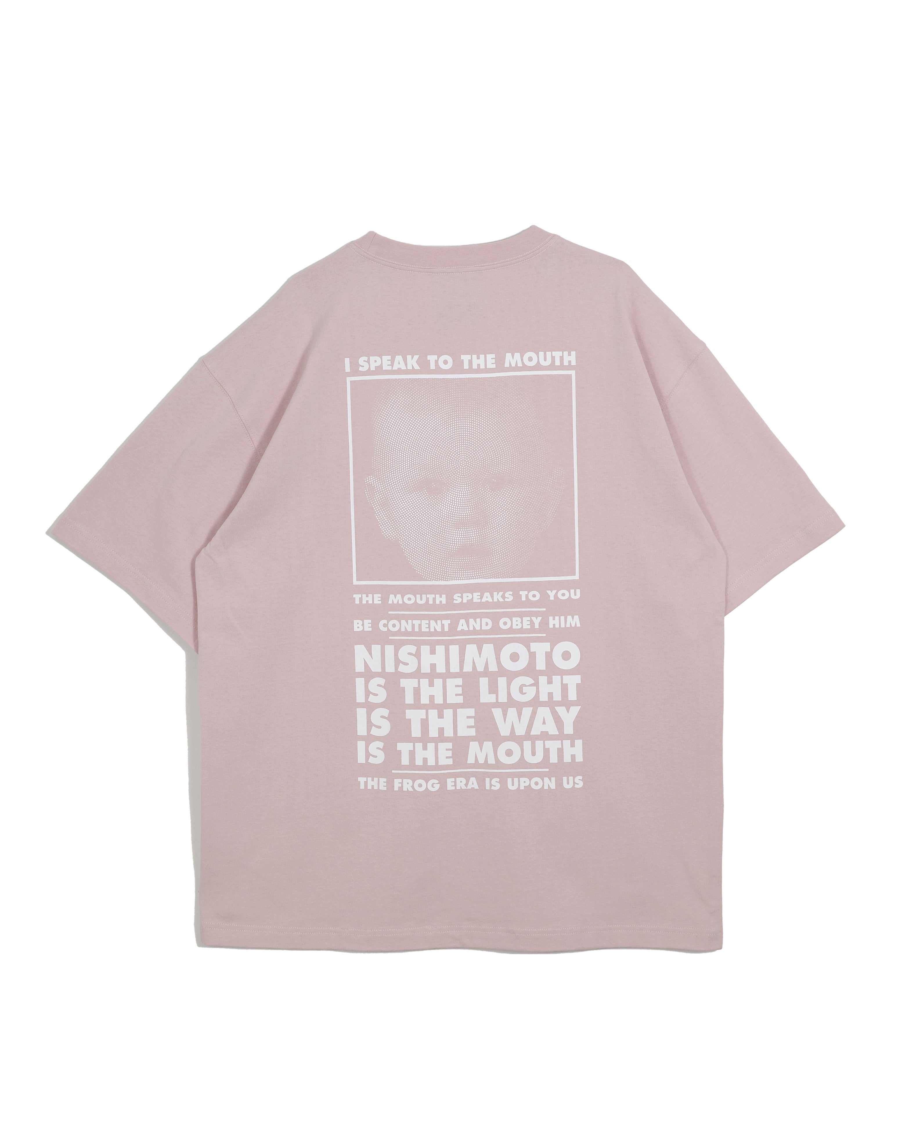 NISHIMOTO IS THE MOUTH S/S TEE NIM-SP01C SMOKE PINK
