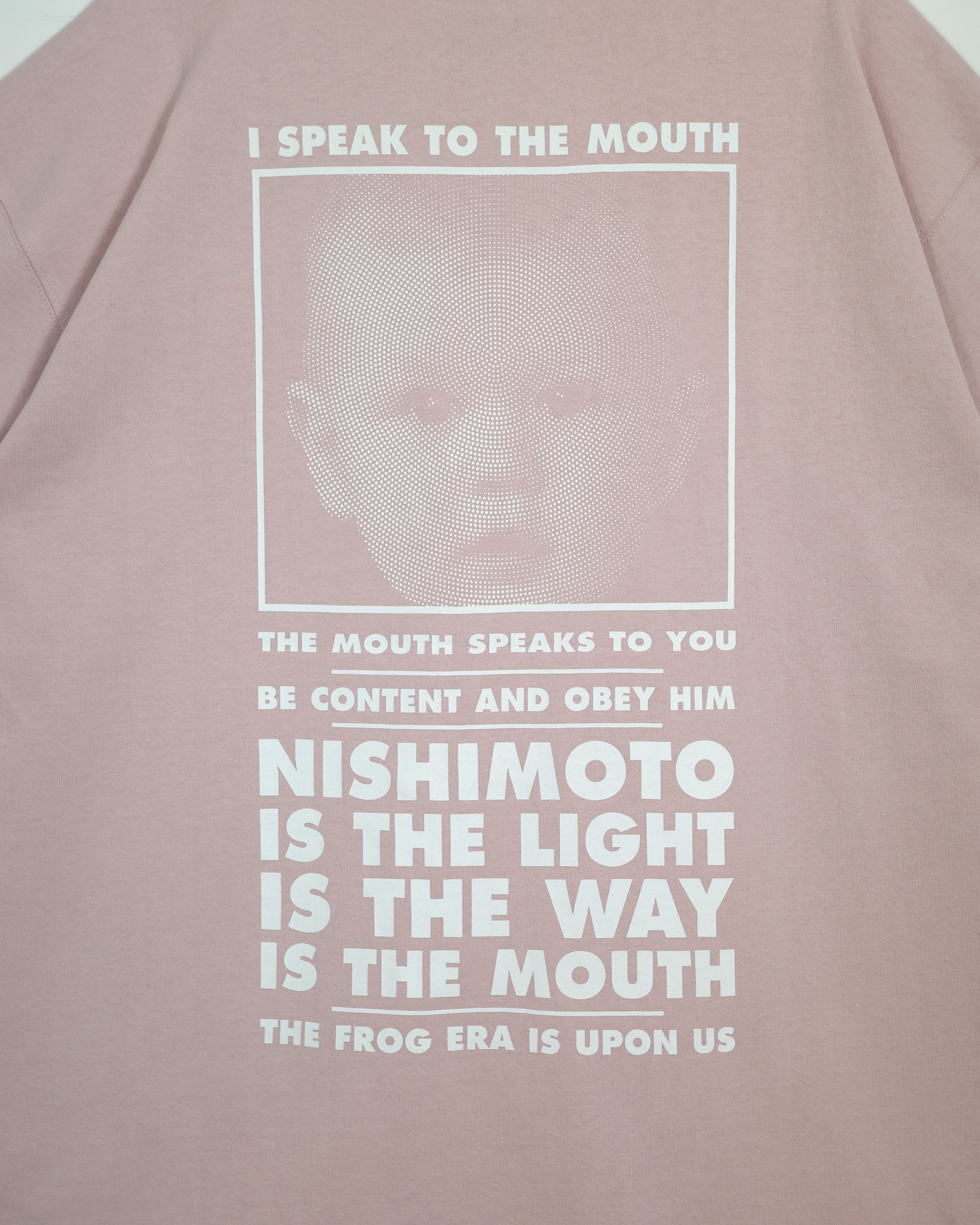 NISHIMOTO IS THE MOUTH S/S TEE NIM-SP01C SMOKE PINK