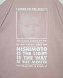 NISHIMOTO IS THE MOUTH S/S TEE NIM-SP01C SMOKE PINK