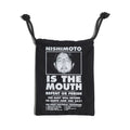 NISHIMOTO IS THE MOUTH BIG DRAWSTRING BAG NIM-G27 BLACK