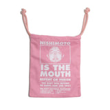 [Expected delivery around the end of January 2025] NISHIMOTO IS THE MOUTH BIG DRAWSTRING BAG NIM-G27 BLACK