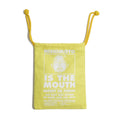 NISHIMOTO IS THE MOUTH BIG DRAWSTRING BAG NIM-G27 YELLOW