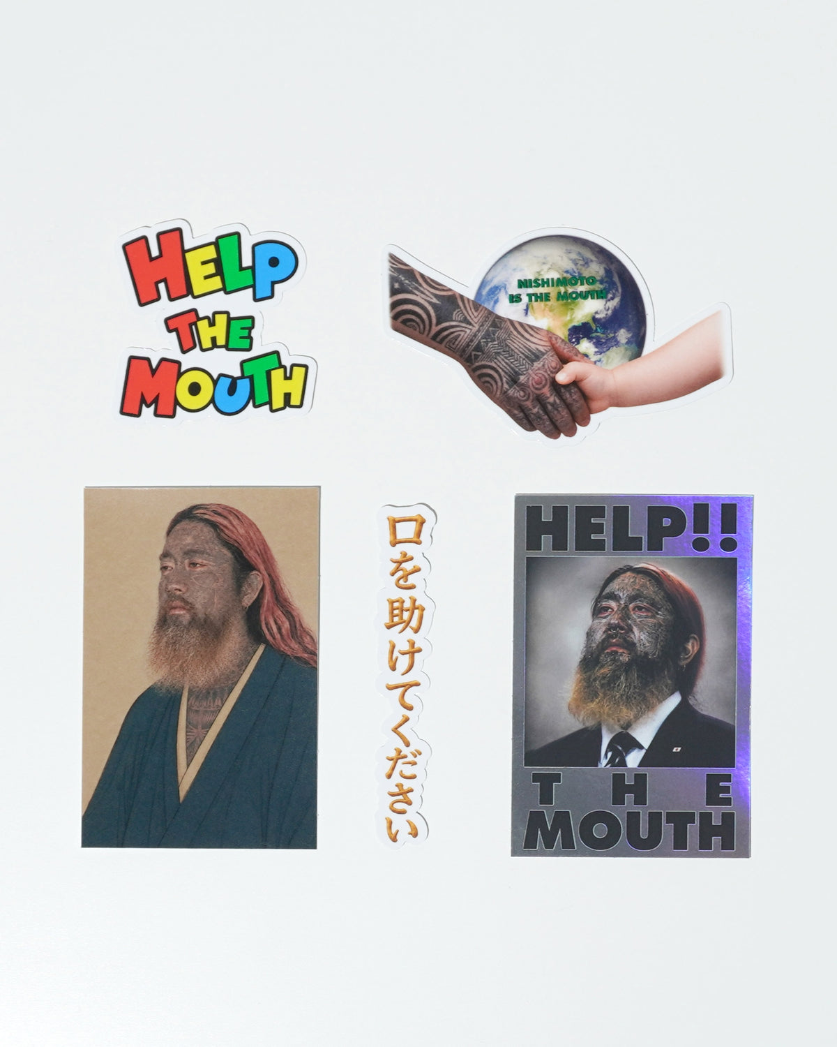 【予約商品：27年 2月上旬お届け】NISHIMOTO IS THE MOUTH STICKER SET NIM-GS01