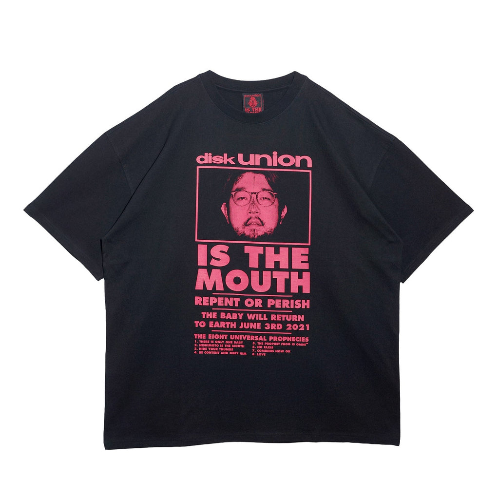 diskunion / NISHIMOTO IS THE MOUTH S/S TEE NIMDU-01 BLACK