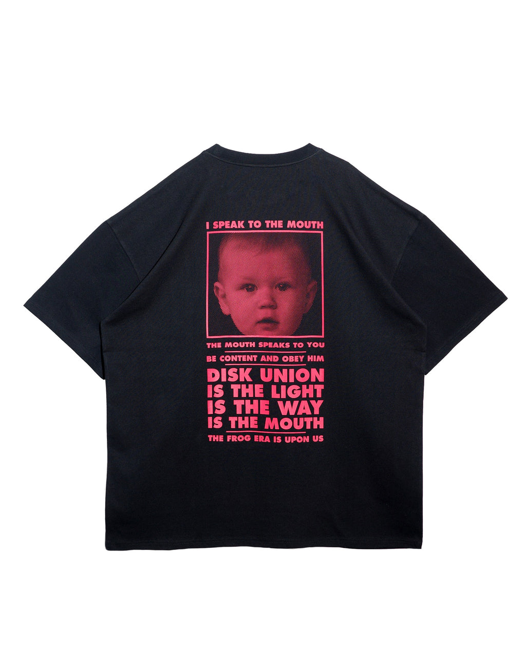 diskunion / NISHIMOTO IS THE MOUTH S/S TEE NIMDU-01 BLACK