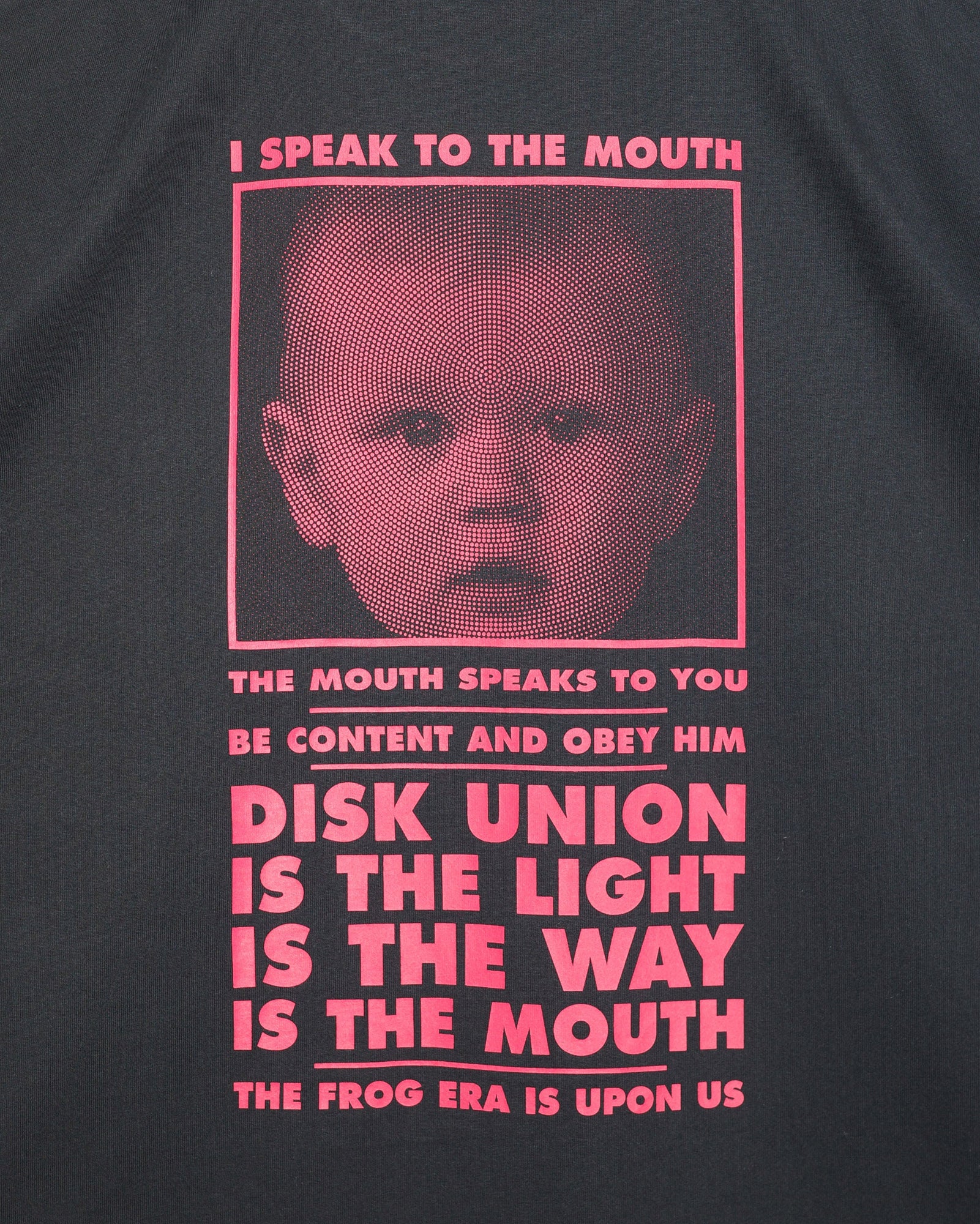 diskunion / NISHIMOTO IS THE MOUTH S/S TEE NIMDU-01 BLACK