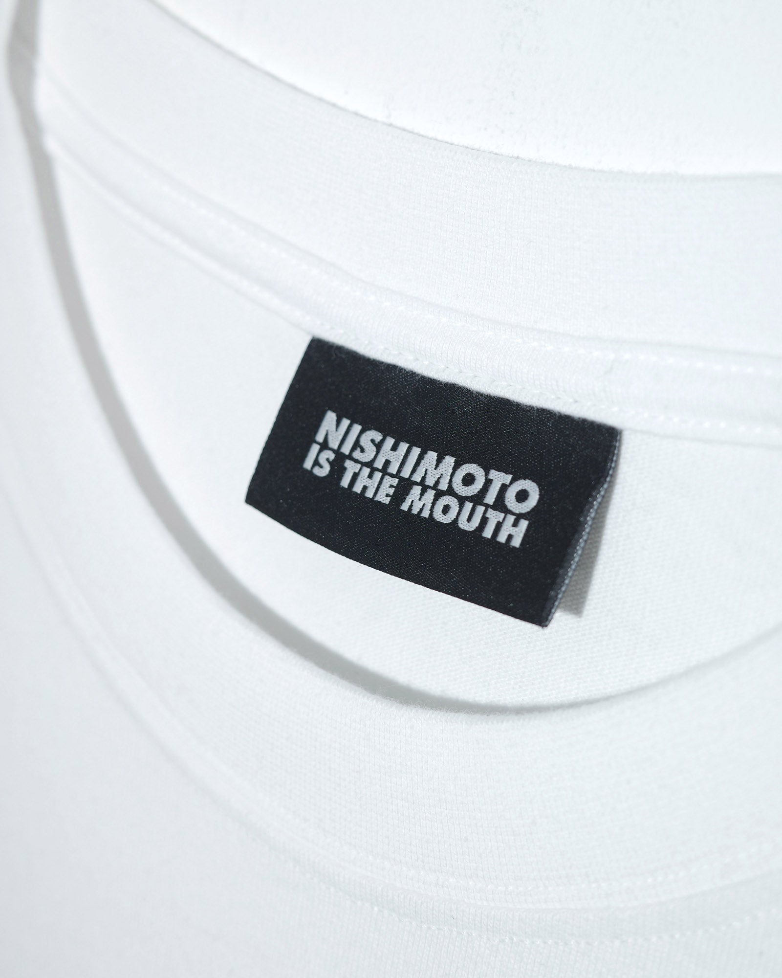 NISHIMOTO IS THE MOUTH  L/S TEE NIM-L12CMZ WHITE