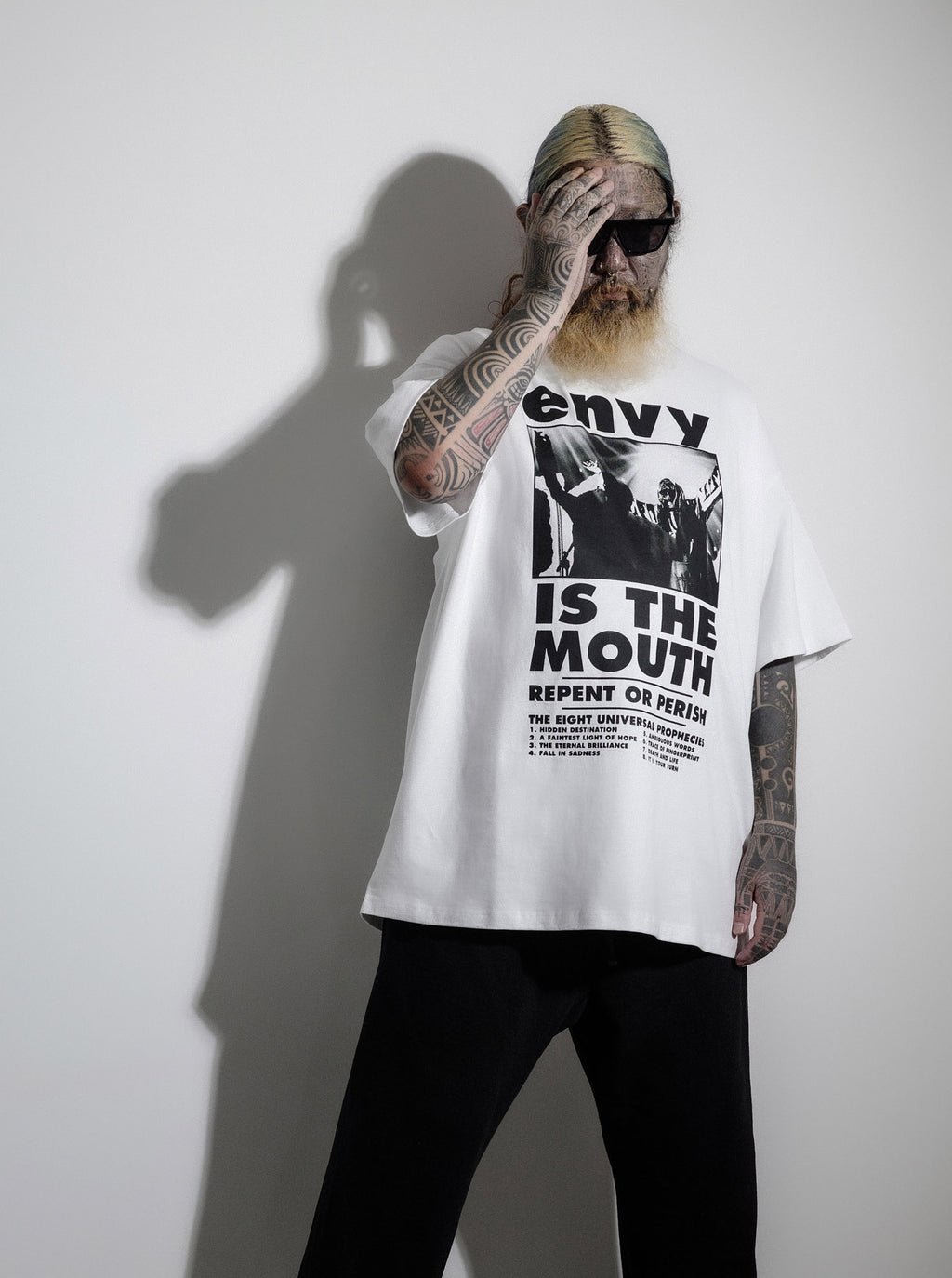 NISHIMOTO IS THE MOUTH / envy S/S TEE NIMEV-01 WHITE