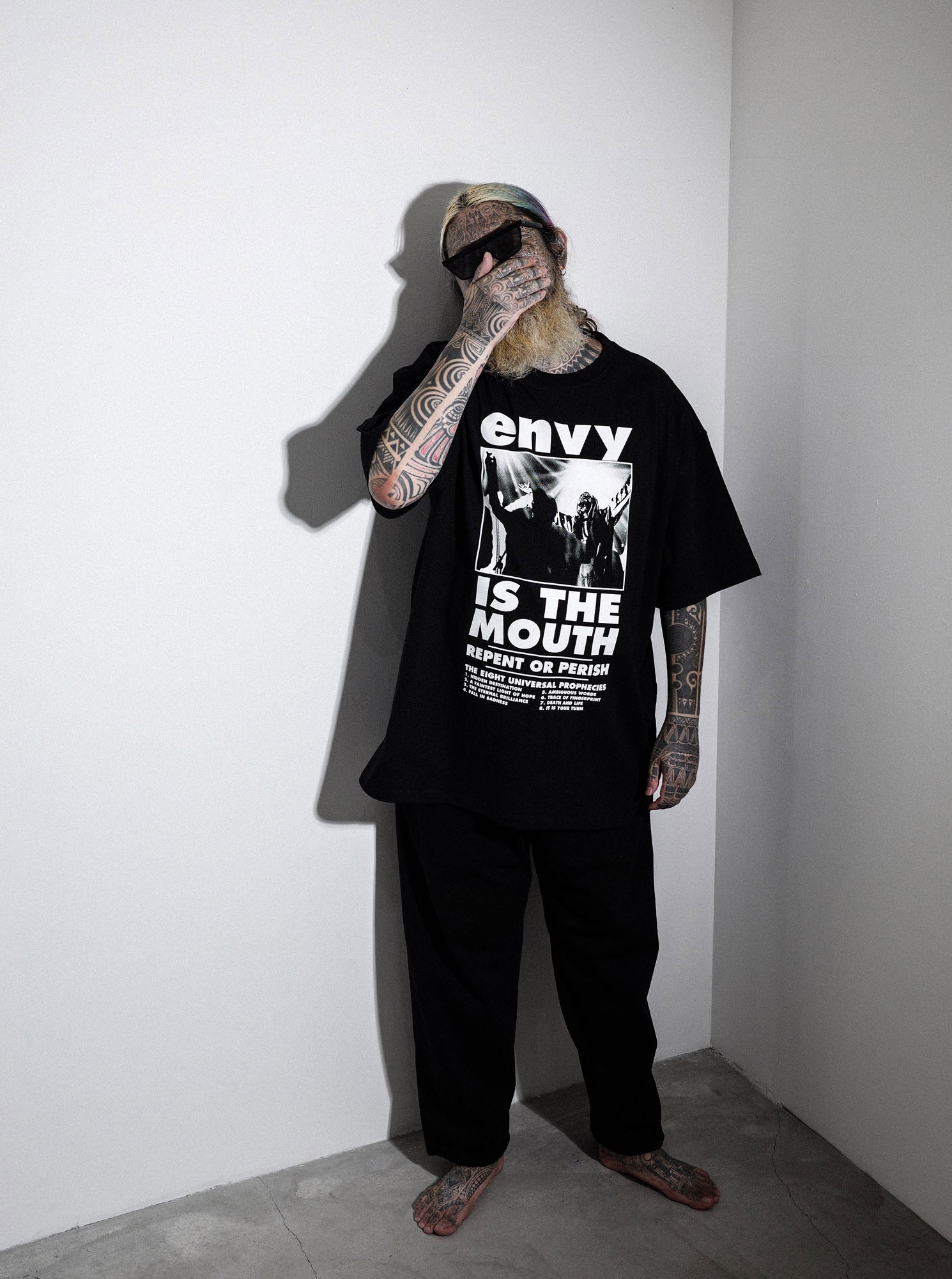 NISHIMOTO IS THE MOUTH / envy S/S TEE NIMEV-01 BLACK
