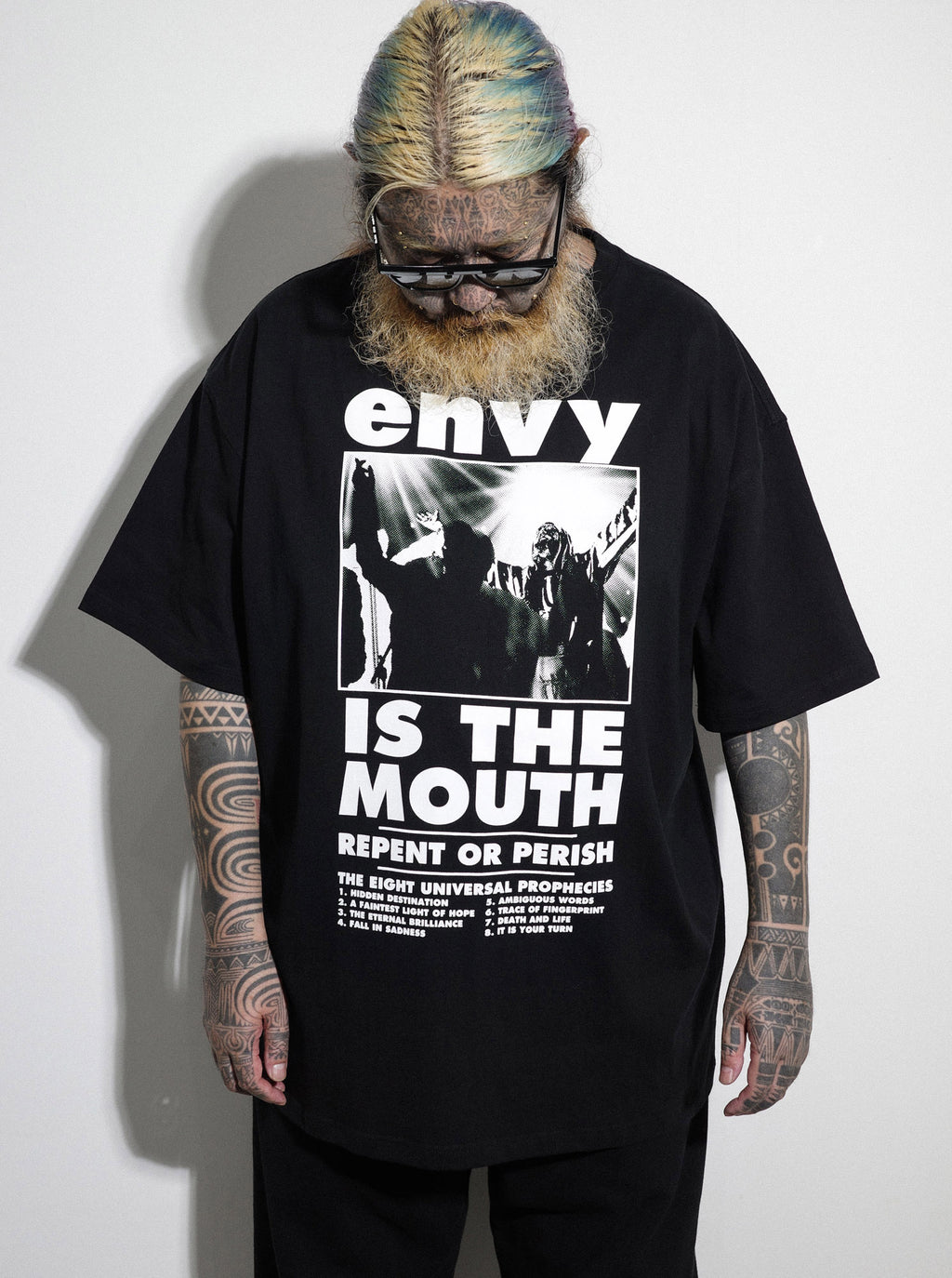 NISHIMOTO IS THE MOUTH / envy S/S TEE NIMEV-01 BLACK
