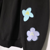 [Scheduled for delivery in mid-August] NISHIMOTO IS THE MOUTH FLOWER ZIP SWEAT HOODIE NIM-C57 BLACK