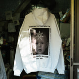 NISHIMOTO IS THE MOUTH SWEAT HOODIE NIM-L23 WHITE